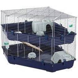 Little Friends Indoor Double Corner Cage Rabbit and Guinea Pig