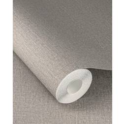 Rasch Vliestapete 555875 Grau-Dunkelgrau Uni 10,05 m x 0,53 m