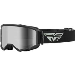 Fly Racing Zone Logo Gafas de motocross, negro-gris para hombre