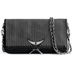 Zadig & Voltaire Rock Dotted Swiss Clutch