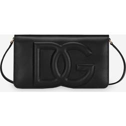 Dolce & Gabbana Skuldertaske Med Logo Sort
