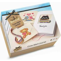 House of Crafts Start a Craft Cross Stitch Card Kit