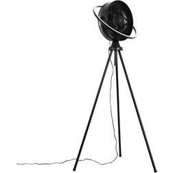 QAZQA Vloerventilator tripod zwart