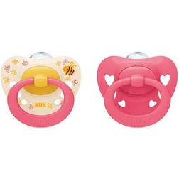 Nuk Signature Baby Dummy 6-18 Months Pack of 2
