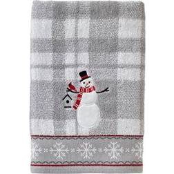 SKL Home Whistler Snowman Bath Towel Gray (121.9x61)