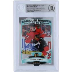 Upper Deck Kirby Chicago Blackhawks Autographed 2019-20 O-Pee-Chee Platinum Marquee Rookies #151 Fanatics