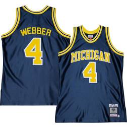 Mitchell & Ness 1991 -92 University Of Michigan, Male, Ropa, Jersey, Azul