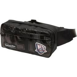 Mitchell & Ness Nets Fanny Pack, Male, Equipo, Bolsos, Negro