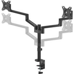 NewStar Neomounts DS60-425BL2 Black Screen Table Support for 27 in 68.6 cm