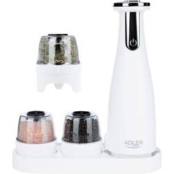 Adler Salt pepper AD 4449w Saltkvarn, Pepparkvarn