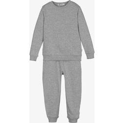Minymo Børne Sweatsæt - Greymelange