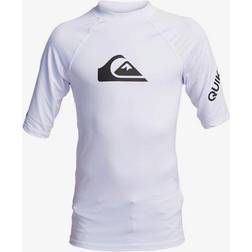 Quiksilver Boys 8-16 All Time Short Sleeve UPF Rashguard