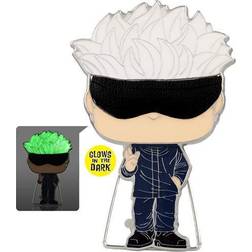 Funko Jujutsu Kaisen Satoru Gojo Glow-in-the-Dark Large Enamel Pop! Pin #47