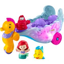 Fisher Price Little People Light-Up Sea Carriage Playset