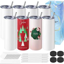 Hiipoo Sublimation Tumbler 59.1cl 8pcs