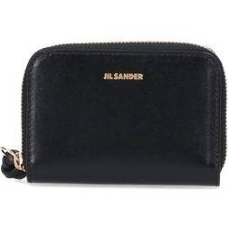 Jil Sander Zip-Around Wallet Small - Black U