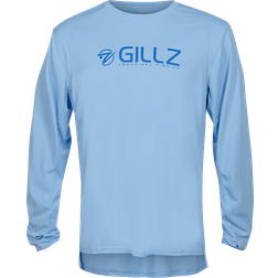 Gillz pro series men's long sleeve shirt powder blue