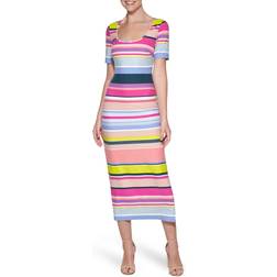 Guess Womens Ribbed Long Maxi multi