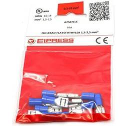 ELPRESS spademuffe A2507FLS, 1,5-2,5mm2, 6,3x0,8, I poser a