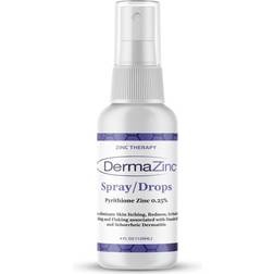 Dermazinc medicated shampoo with spray drops zinc pyrithione