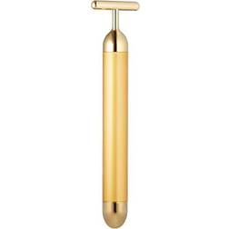 24k Golden Pulse Energy Facial Massager, T Shape