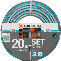 Gardena 20m Classic Hose with Fittings