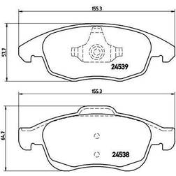 Brembo Bremsbeläge Vorne P 61