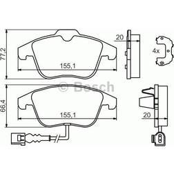 Bosch Brake Pads 101441737