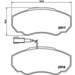 Brembo Scheibenbremse Vorderachse P 091