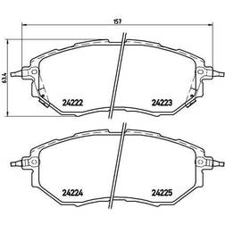 Brembo Scheibenbremse Vorderachse P 78