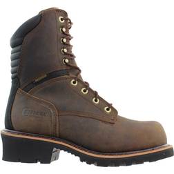 Chippewa Sador Waterproof Composite Toe Work Boots Brown