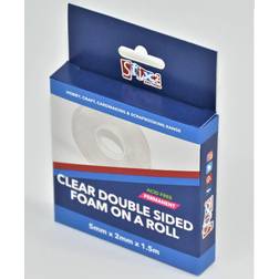 Stix2 Clear 3d double sided foam tape on roll adhesive s57127