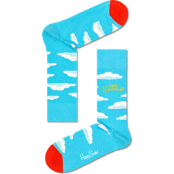Happy Socks Strømper The Simpsons Clouds Sock - Lysblå