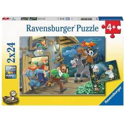 Ravensburger Fairy Tales 2x24p Bestillingsvare, leveringstiden kan ikke oplyses