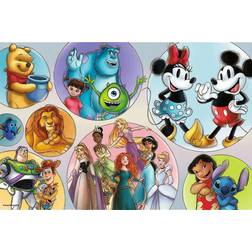 Trefl Puslespil The colorful world of Disney XL 160 Brikker