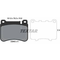 Textar Bremsbeläge vorne Mercedes-Benz C-KLasse + Kombi CLK SLK