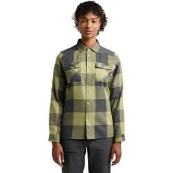 Haglöfs Women's Timmer Shirt, M, Thyme Green/Magnetite