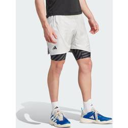 adidas 2in1 Pro Shorts Herrar Ljusgrå