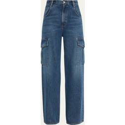 Agolde Minka Relaxed Flare Cargo Jeans PATH