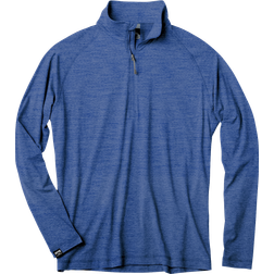 Storm Creek Pacesetter Quarter-Zip Long-Sleeve Shirt for Men Indigo