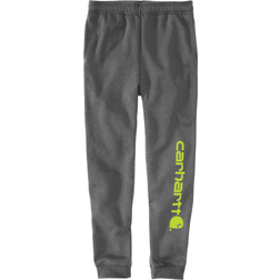 Carhartt Tapered Graphic Jogginghose - Dunkelgrau/Neon-Gelb