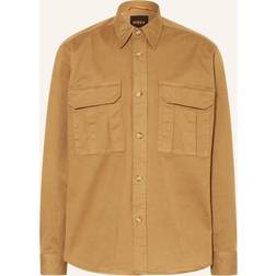 HUGO BOSS Hugo lisel overshirt open beige