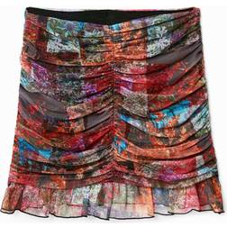 Desigual Dam Kjol - Materialfinish