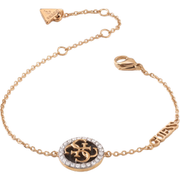 Guess Life In 4G Bracelet - Gold/Black/Transparent