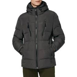 Andrew Marc Montrose Ripstop Puffer Jacket - Charcoal