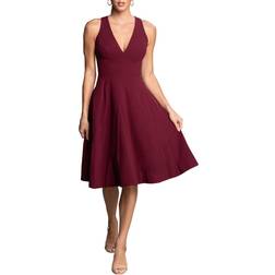 Dress The Population Catalina Dress - Dark Magenta