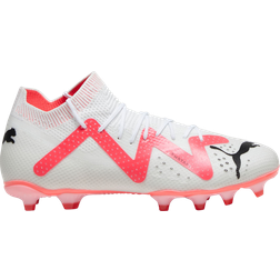 Puma Future Pro FG/AG M - White/Black/Fire Orchid