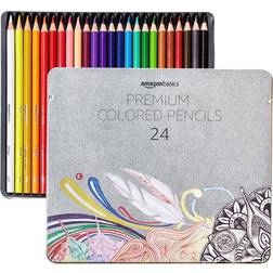 Amazon Basics Premium Colored Pencils 24-pack