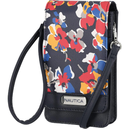 Nautica Catalina Vegan Leather RFID Crossbody Bag - Indigo Atmosphere