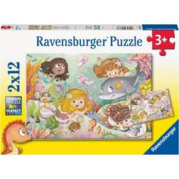 Ravensburger Little Fairies & Mermaids 2x12 Pieces